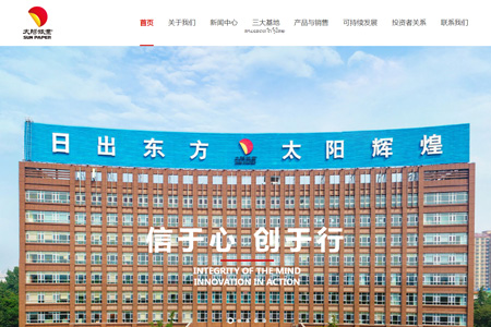 山东太阳纸业股份有限公司​
